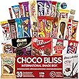 Eastanbul International Snack Box, 30 Chocolate Assortment Bars, Turkish Exotic Snacks, Assorted Candy Variety Pack of Foreig