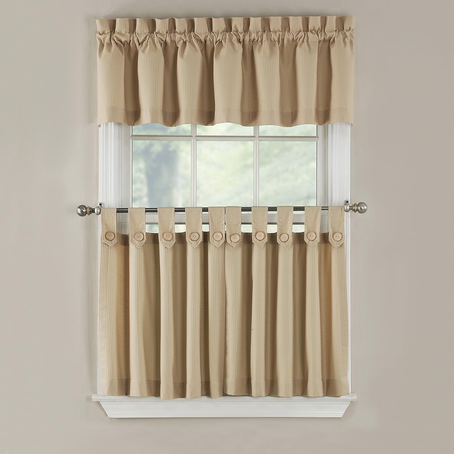 Amazon Com Gpd Newport 60 Inch X 24 Inch Button Tab Top Tier