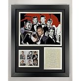 Legends Never Die James Bond Framed Photo Collage, 11 x 14", (16117U)