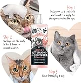 BUGALUGS 2 in 1 Cat Shampoo & Conditioner 500ml Papaya Coconut view 8