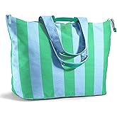 Fit & Fresh Large Beach Bag for Women - Extra Large Travel Tote With Pockets