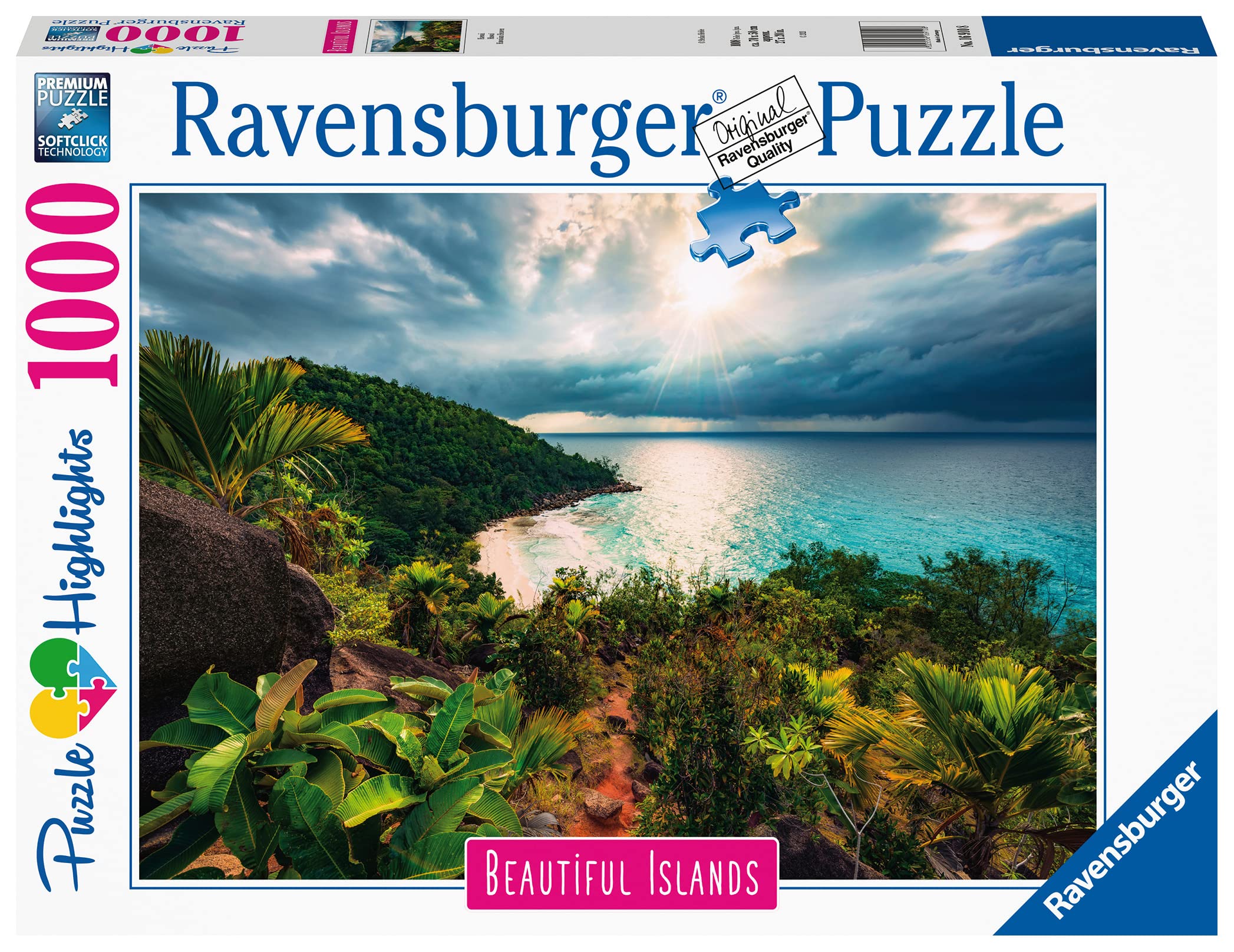 Ravensburger Hawaiian Heaven 1000 Piece Jigsaw Puzzle for Adults & Kids Age 12 Years Up