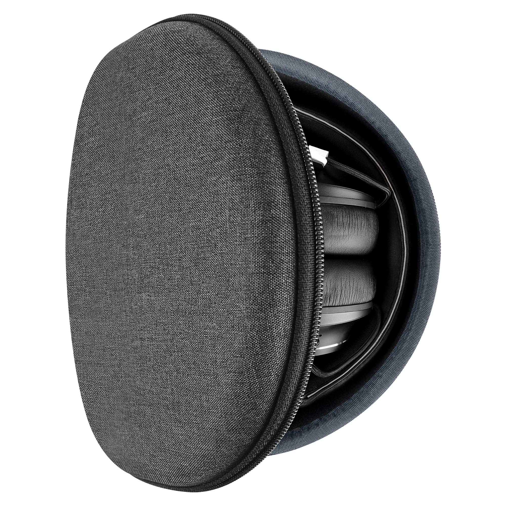 Geekria Shield Headphones Case Compatible with JBL TourOne M2, TourOne, Tune770NC/760NC/710BT, Replacement Hard Shell Travel Carrying Bag with Cable Storage (Dark Grey)