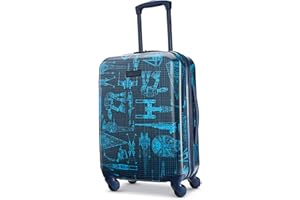 American Tourister Star Wars Hardside Spinner Wheel Luggage, Intergalactic, Carry-On 20-Inch