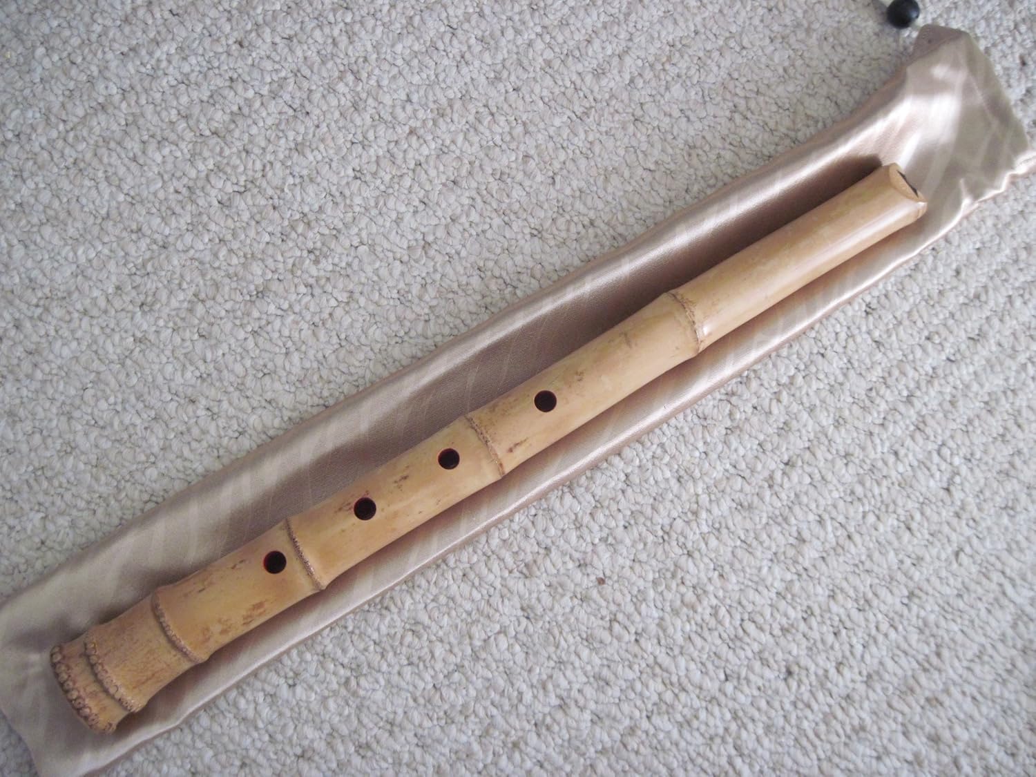 1.6 Pentatonic Shakuhachi with Root End 5 Holes Kinko