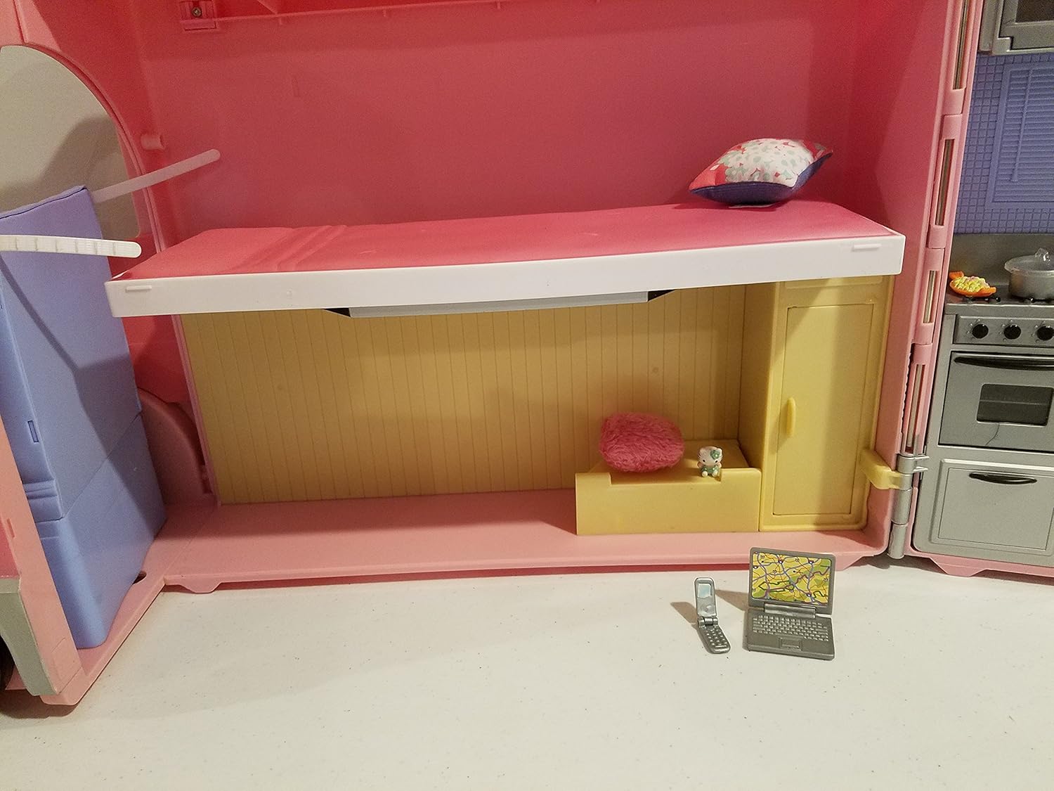 barbie hot tub camper van