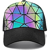 XAANLVY XV Holographic Trucker Hat for Women