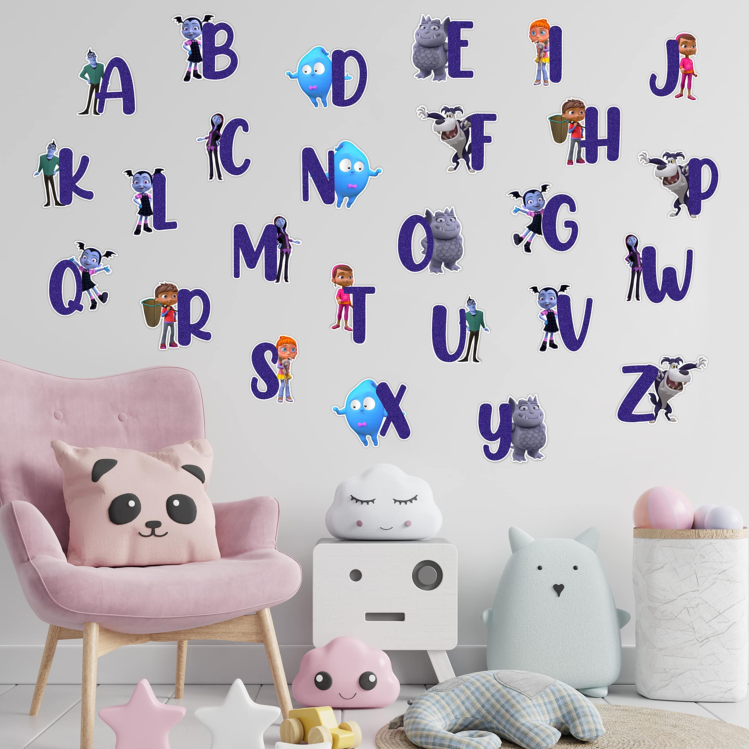 Seyal® Vampirina A - Z Alphabet Wall Sticker