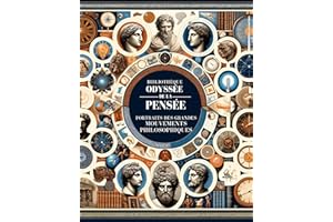 Bibliotèque Odyssée de la Pensée : 4 LIVRES : Portraits des Grands Mouvements Philosophiques (French Edition)