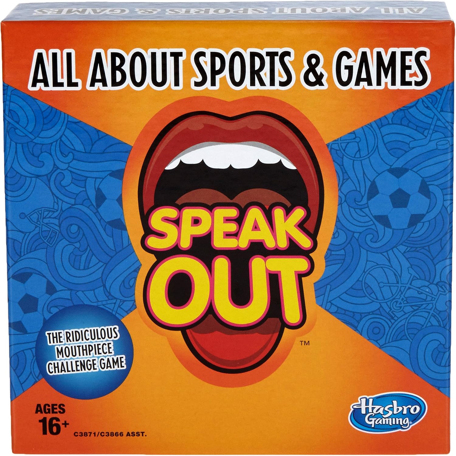 Hasbro Gaming Speak Out Expansion Pack: All About Sports and Games
