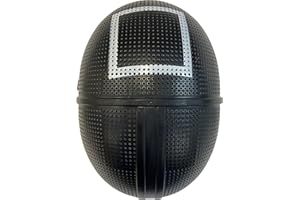 KARNIVAL COSTUMES Adult's Deadly Game Square Supervisor Mask Costume Accessory