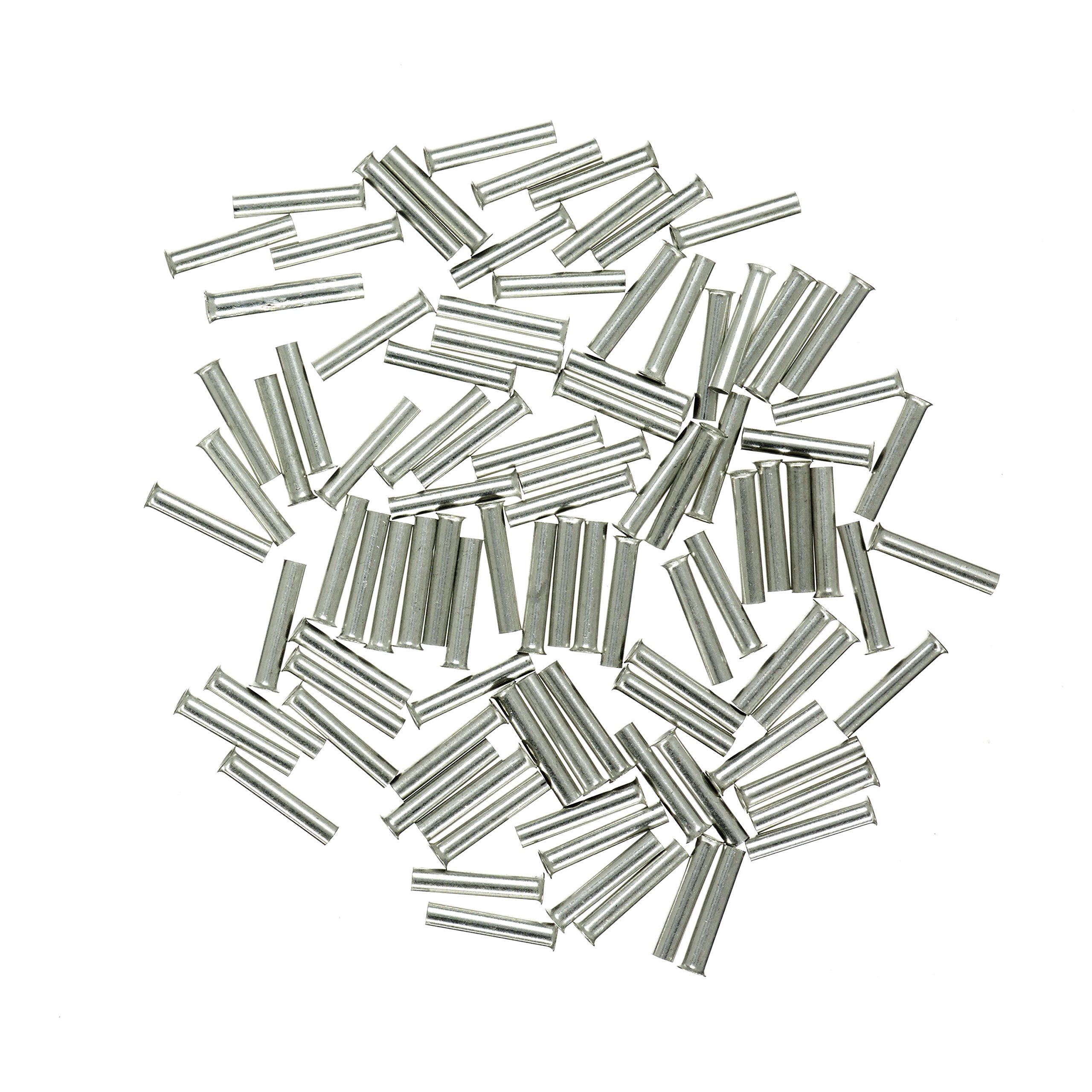 Haupa Ferrules Tin-Plated 1 mm² Set of 100, BLV270078