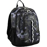 FUEL Travel Laptop Carry On Backpack Sport Shock Multi Large Compartments for College Bookbag, Hiking, Work, 18.5 x 13 x 7 Inches, Army Camo