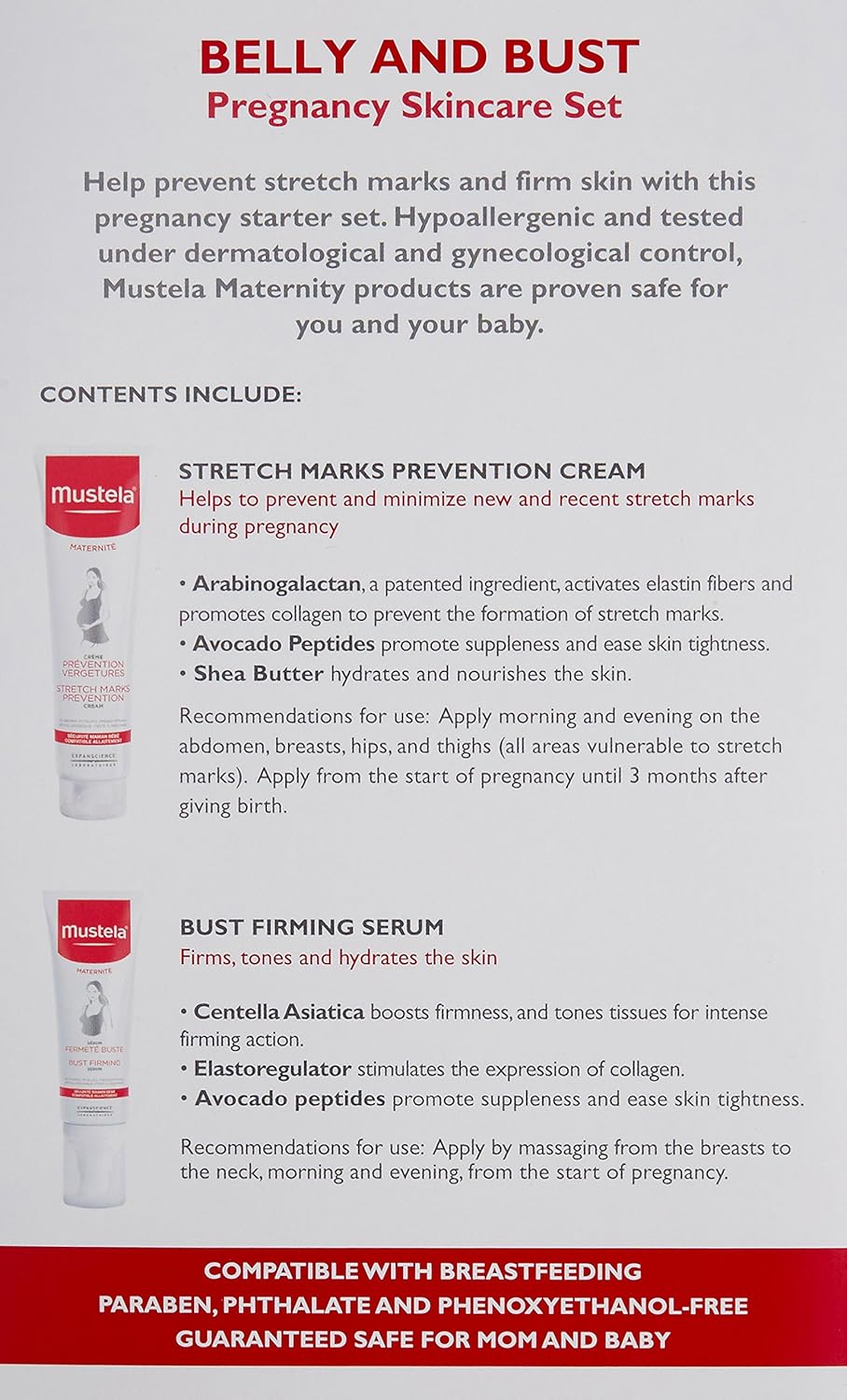 mustela belly and bust