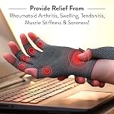 Medipaq Compression Gloves Arthritis Relief Large Open Finger Pair view 5