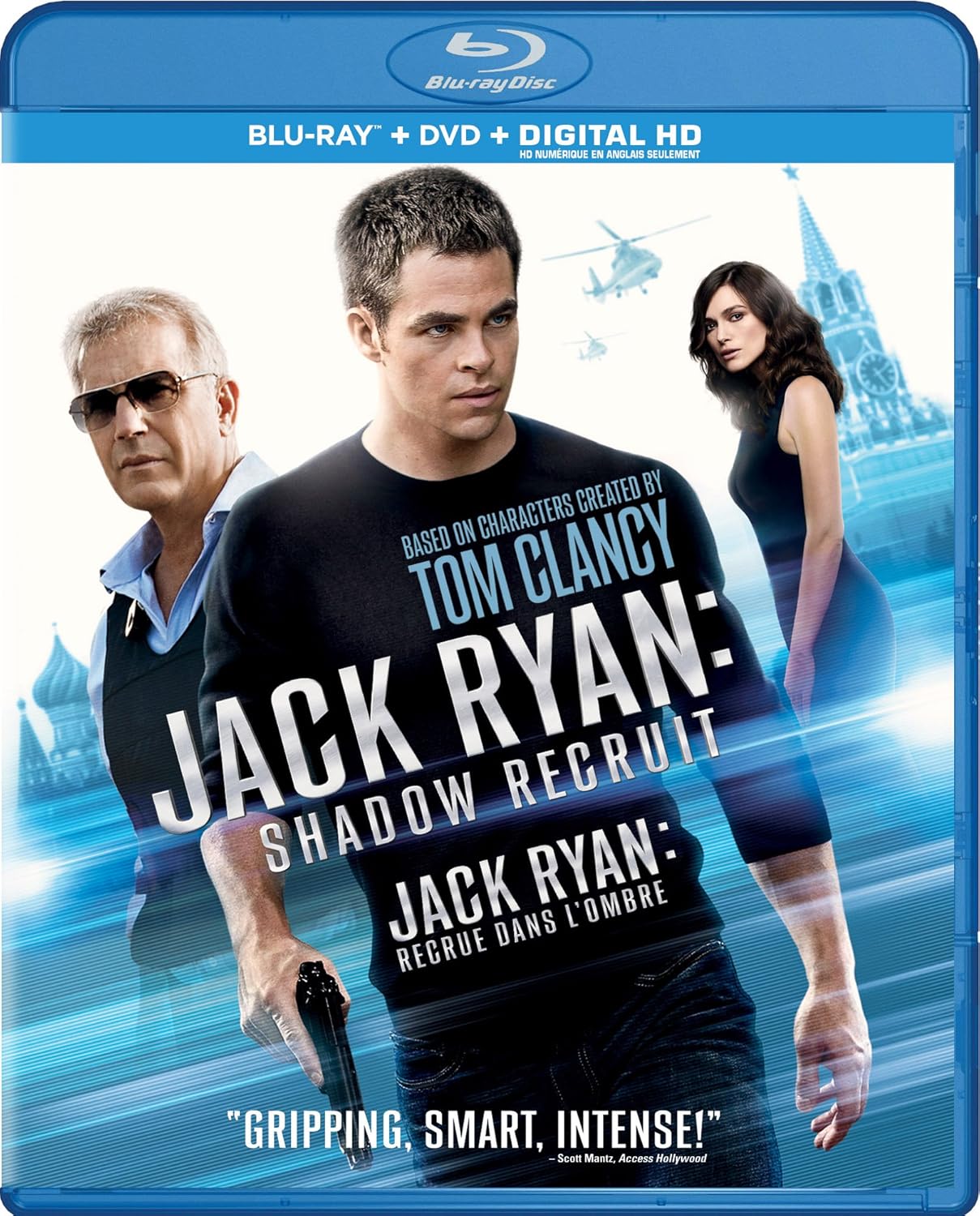 Jack Ryan Recrue Dans L Ombre Jack Ryan: Shadow Recruit -Recrue dans l'ombre Blu-ray + DVD + Digital