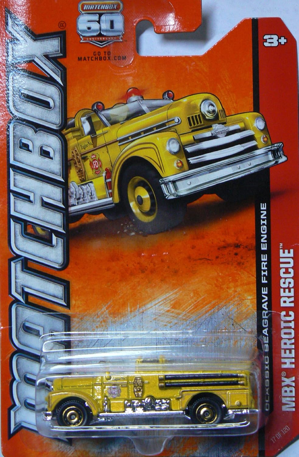 seagrave fire engine matchbox