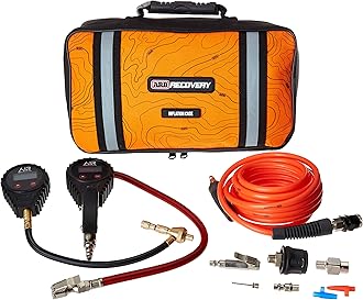 ARB Inflation2 Tire Air Inflation Carry Case with Portable Tire Inflation Kit, Digital Deflator Gauge, Digital Inflator Gauge- All Bundled Up in a New Air System Box