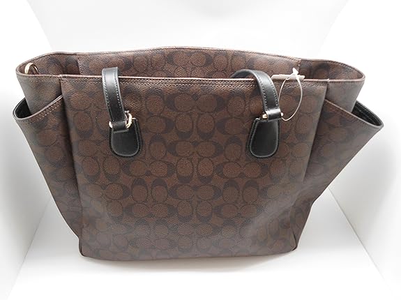 coach f58306 large signature canvas baby diaper bag