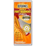 HotHands Insole Foot Warmers With Adhesive - Long Lasting Safe Natural Odorless Air Activated Warmers - Up to 9 Hours of Heat