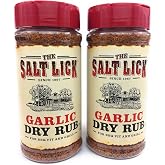 The Salt Lick Garlic Dry Rub 12 Oz - 2 Pack