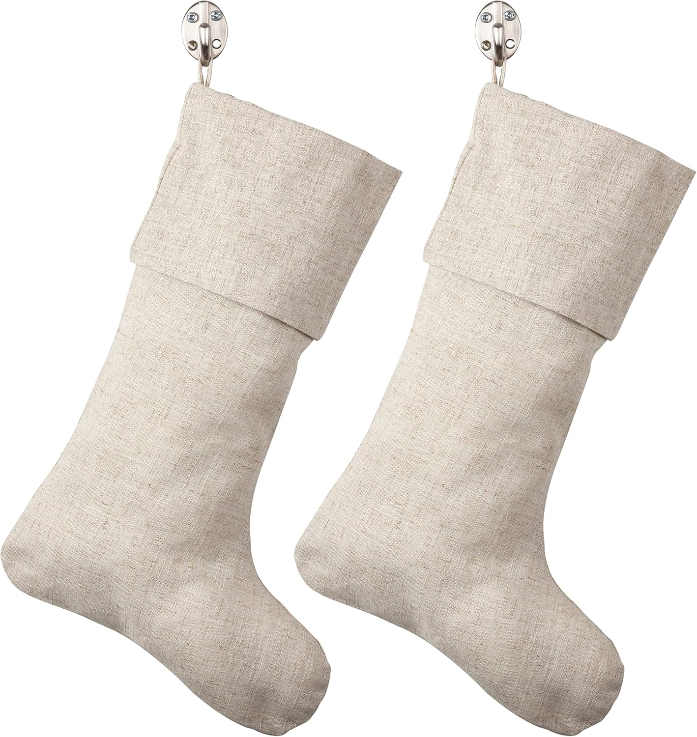 Stockings & Holders - SARO LIFESTYLE Collection Toscana Christmas Stocking (Set of 2), 7