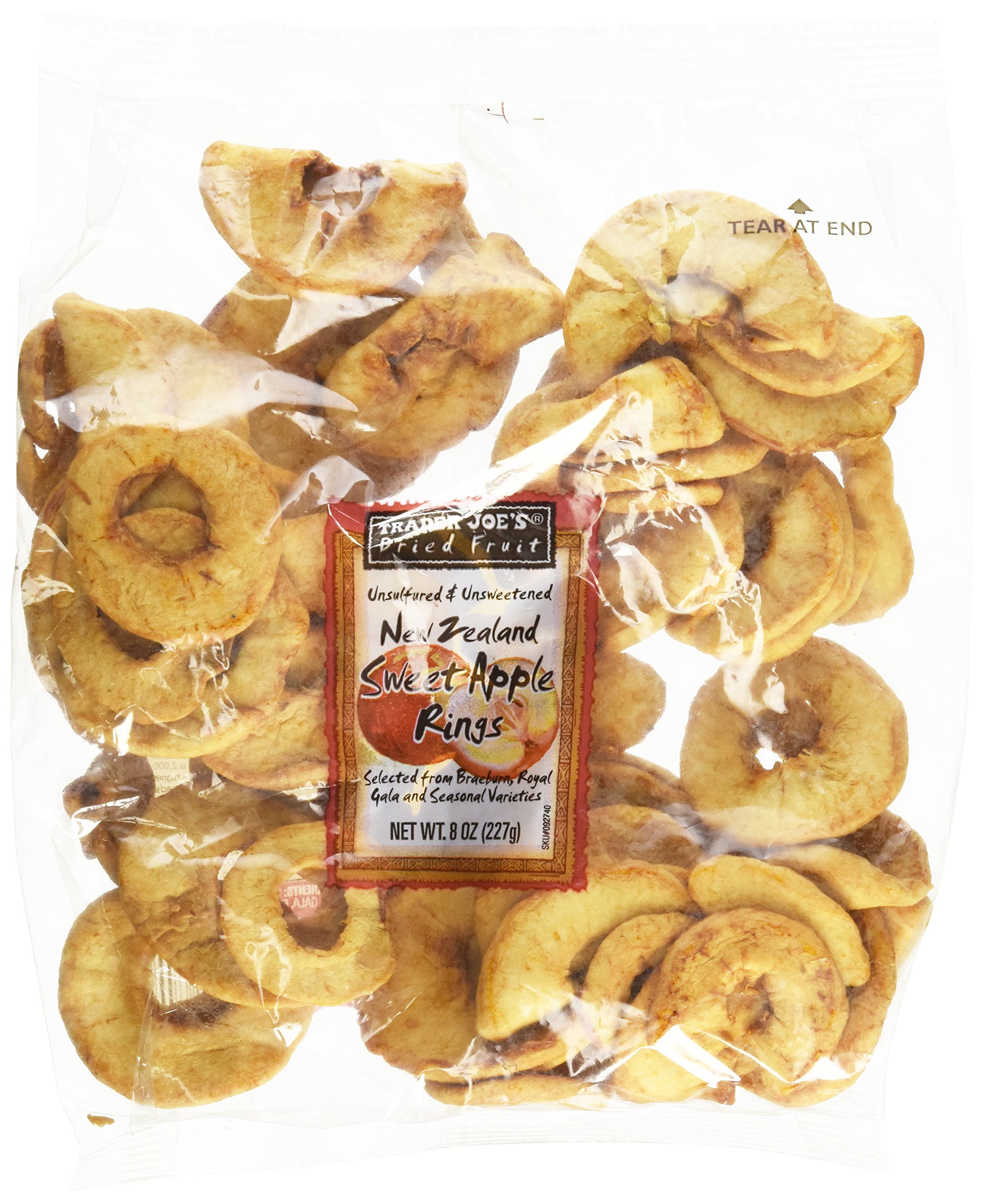 Trader Joe's Dried Fruit Nothing But Banana Flattened