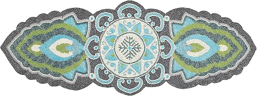 Amazon Com Farm House Table Runner 36 Inch In Decorative Glass