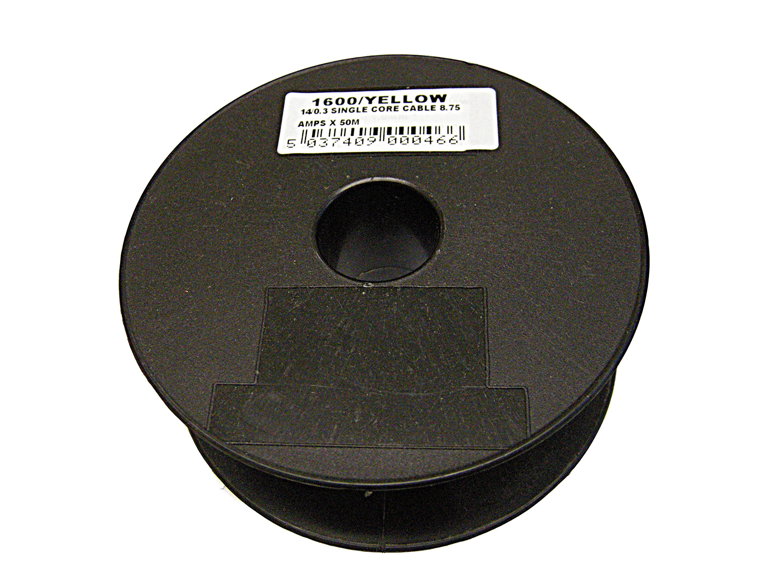 Tecniks 1600/YELLOW 8.75 A 50 m Single Core Cable - Yellow