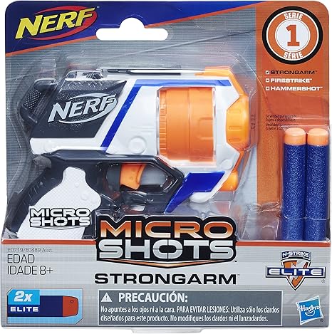 nerf microshots strongarm