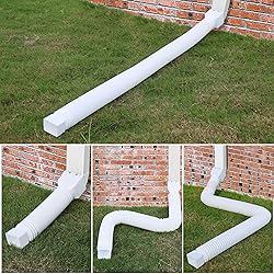 2 Pack Rain Gutter Downspout Extensions, Upgraded