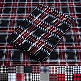 Pico Textiles 2 Yards Bolt Red and Black Tartan