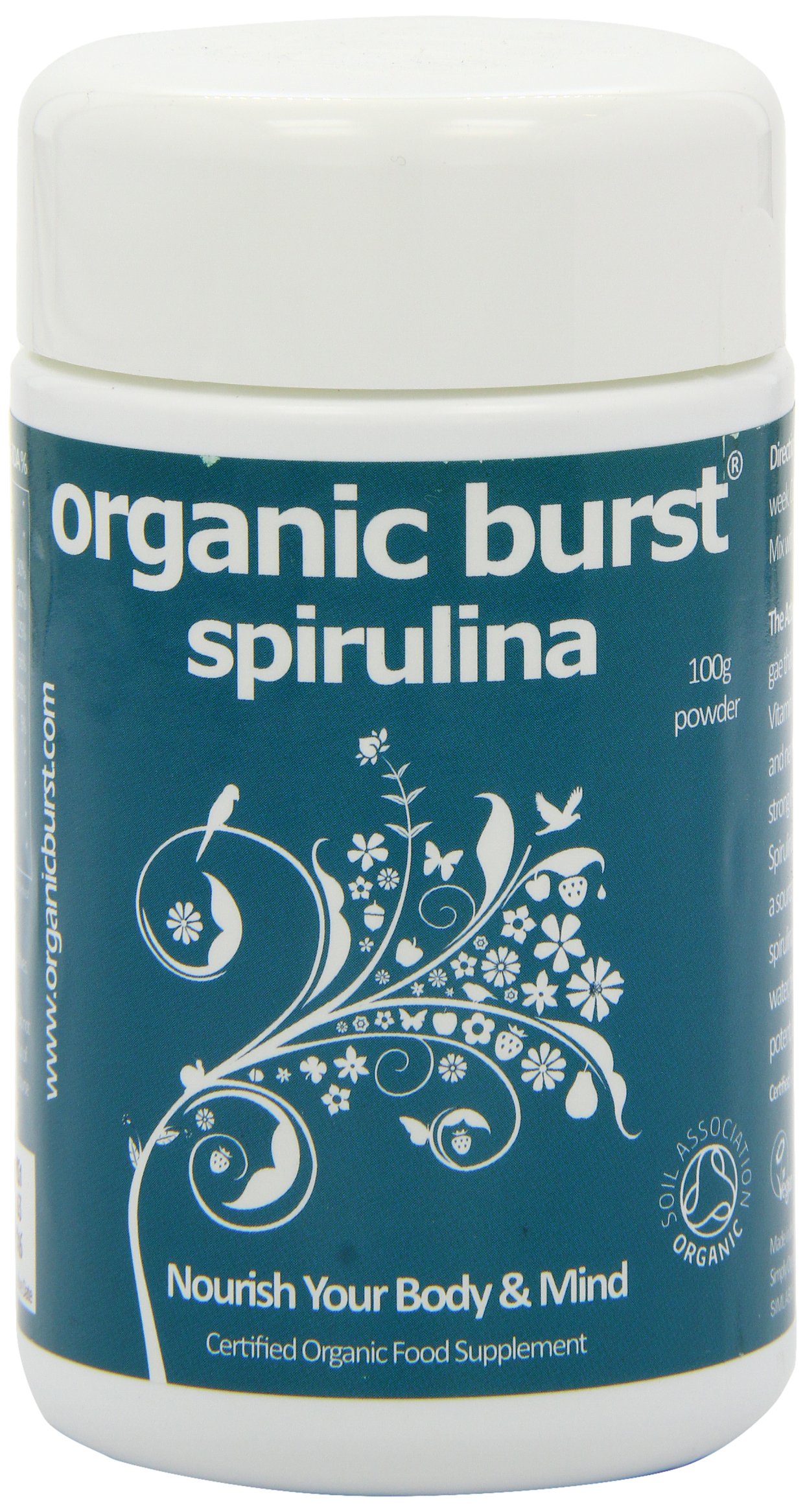 Organic Burst Spirulina Powder 100g Buy Online in UAE. Hpc Products