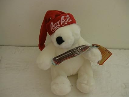 Amazon Com Boyds Coca Cola Polar Bear Christmas Ornament