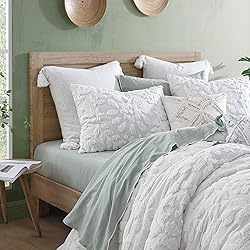 Peri Home 100% Cotton 3-Piece Comforter and Sham