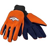 FOCO NFL Colored Palm Utility Work Gloves
