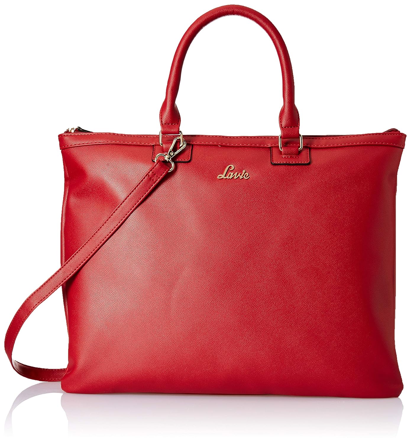lavie satchel red