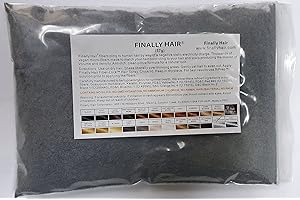Hair Building Fibers 50 Gram Refill - Refill Your Existing Bottle. Finally Hair (Light Grey & Pepper)