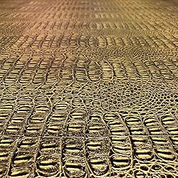 Alligator Fabric, Soft Textured Crocodile Vinyl