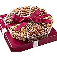 Holiday Nuts Gift Basket - Fresh Sweet & Salty Dry Roasted Gourmet Nuts Gift Basket - Food Gift Basket for Christmas, Thanksg
