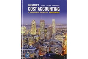 Horngren's Cost Accounting: A Managerial Emphasis, Eighth Canadian Edition Plus MyLab Accounting