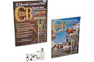 ChordBuddy Guitar Learning System for Classical Guitars. Includes ChordBuddy for Classical Guitars, 2 Month Lesson Plan Book,