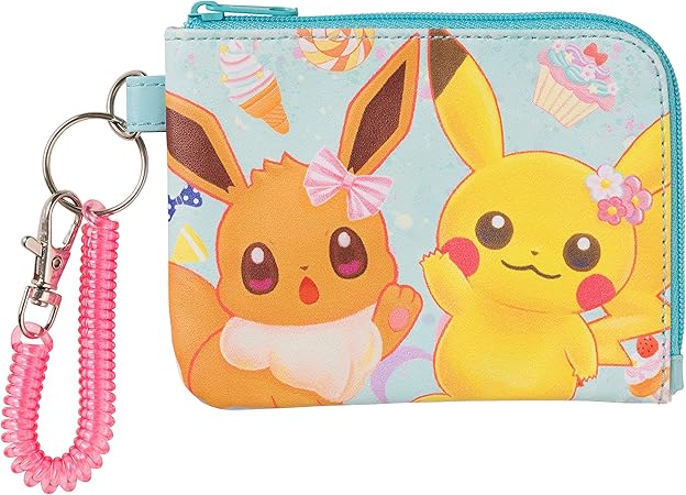Amazon ポケモンセンターオリジナル コイル付きコインケース ピカチュウ イーブイ G1811 おもちゃ雑貨 おもちゃ