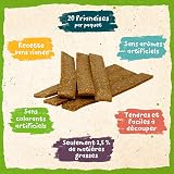 Benevo Vegan Dog Chews Rumble Strips Low Fat 180g 20 Pieces view 2