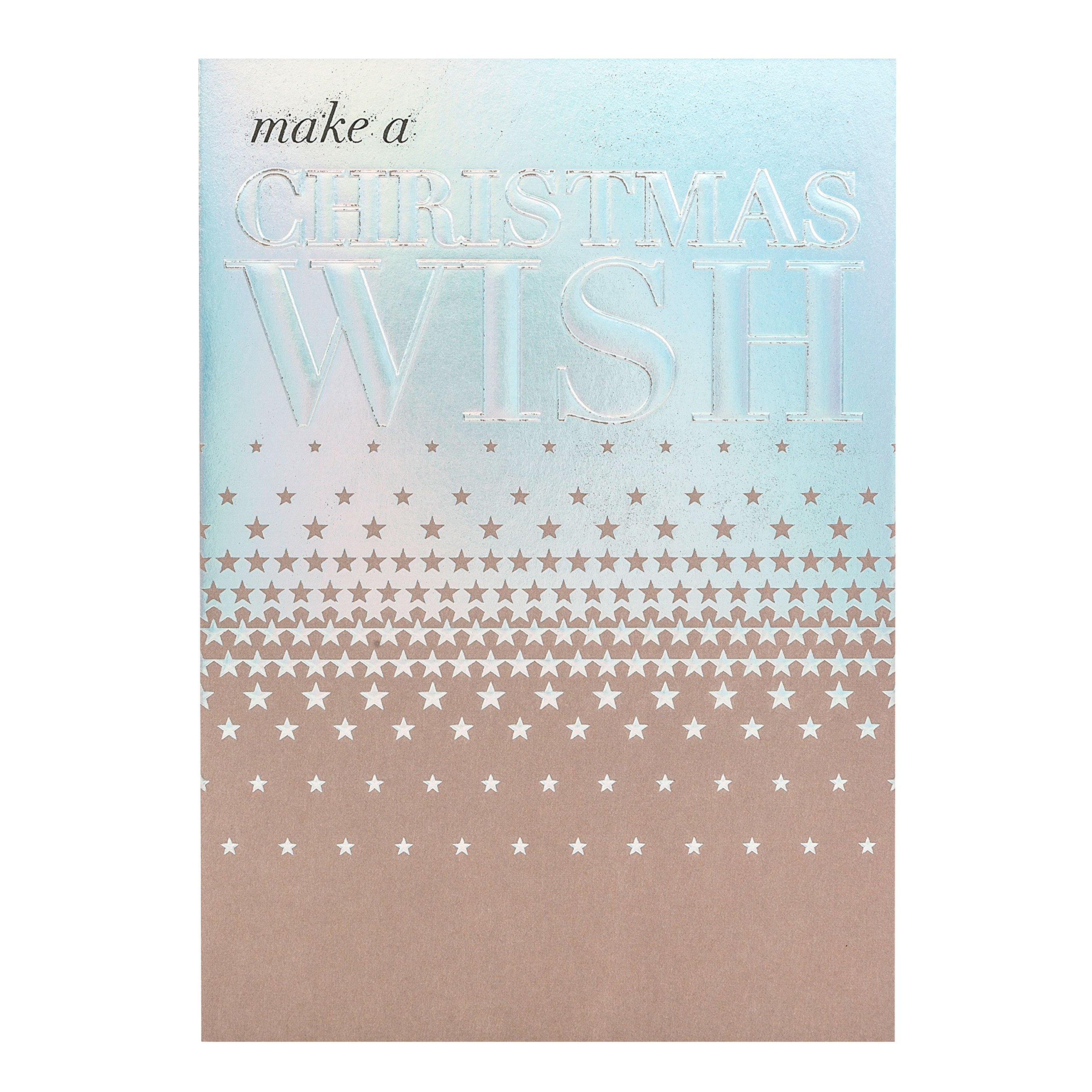 Hallmark Christmas Card 'Make A Wish' - Medium
