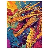 (Pop Art Dragon) - 100ct Textured Matte TCG/MTG