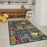 ED Roseley City Town Car Toy Playmat Rug for Kids 95 x 133 CM view 5