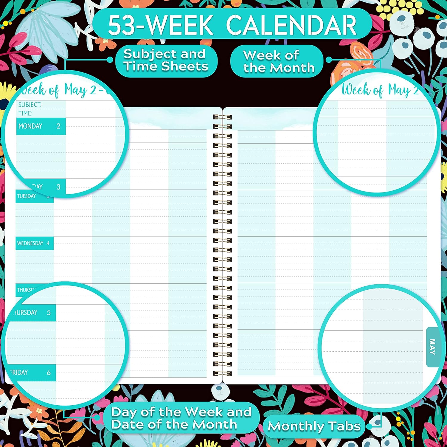 Teacher Planner 2021-2022 - Academic Planner from July 2021 - June 2022, 8'' x 10'', Lesson Plan Book, Weekly & Monthly Lesson Planner with Quotes: Office Products