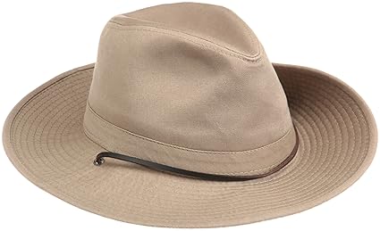 Relags Hut Safari mit Lederband und breiter Krempe - Outdoorhut/Reisehut