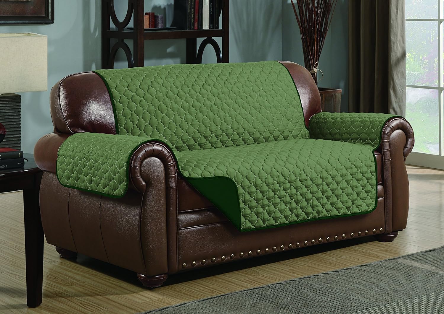 Amazon Com Quilted Reversible Microfiber Pet Dog Couch Furniture